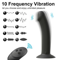 Anal Plug Prostate Massager Wireless Sex Remote Vaginal Stimulator With Sucker Silicone Dildo Sex Toys for Man Woman