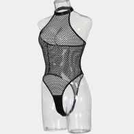 Mesh Bodysuit Lingerie Women's One-pieces Erotic Sets