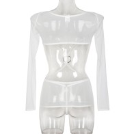 Women's Slim Lingerie Set Transparent Erotic One-Piece Summer Sexy Bra Set Sexy Dresses