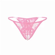 Women Lace Panties Sexy Underwear Pearl Lace Briefs Pack of 3