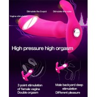 360 Degree Swing G-spot Vibrate Wireless Remote Clitoral Vibrator Anal Sex Toys for Adult Women Men