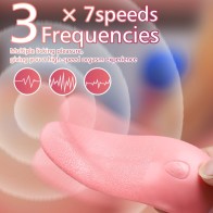 Vibrating Tongue Vibrator Licking Toys for Women Clitoris Clitorals Stimulator G Spot Nipple Female Vibrator