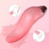 Vibrating Tongue Vibrator Licking Toys for Women Clitoris Clitorals Stimulator G Spot Nipple Female Vibrator