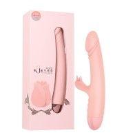 Rotating Dildo Vibrator Sex Tool Wowyes Females Sexual Toy Oral Sex Tongue Licking