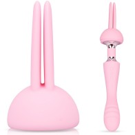 Double Ended Dildo Vibrator Pleasure Vibe Wand Massager Attachment Clit Stimulation G Spot Vibrator Sex Toys