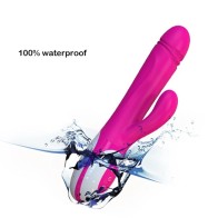 Wave Sex Toy Vibrator 7 Modes + 3 Rotation Woman Rotating Beads Thrusting G-spot Triple Motor Clitorial Massager