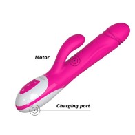 Wave Sex Toy Vibrator 7 Modes + 3 Rotation Woman Rotating Beads Thrusting G-spot Triple Motor Clitorial Massager