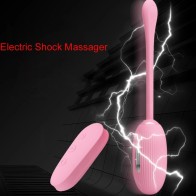 Electric Shock Pulse Clitoris Bullet Egg Vibrator Female Masturbator Remote Control Vagina G Spot Vibrating Jump Egg