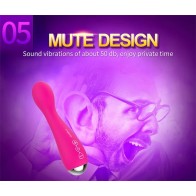 Female One Button Orgasm Vibrating Rod 7 Frequency Stimulate Powerful Sex Vibrator Couples Nipple Massager