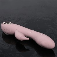 G Point Stimulator Clitoral Rabbit Vibrator Sex Toys for Woman, Finger Tickling Dual Motors Vibe with Pull Ring Sexy