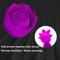 Wand Vibrator G-spot Clit Stimulating Silicone Wand Massager Masturbator Attachment Handheld Massage Stick