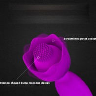 Wand Vibrator G-spot Clit Stimulating Silicone Wand Massager Masturbator Attachment Handheld Massage Stick