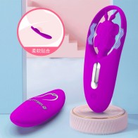 Strap On Wearable Panties Clitoral Vibrator Wireless Control Clitoris G-Spot Stimulator Invisible Underwear Sex Toy