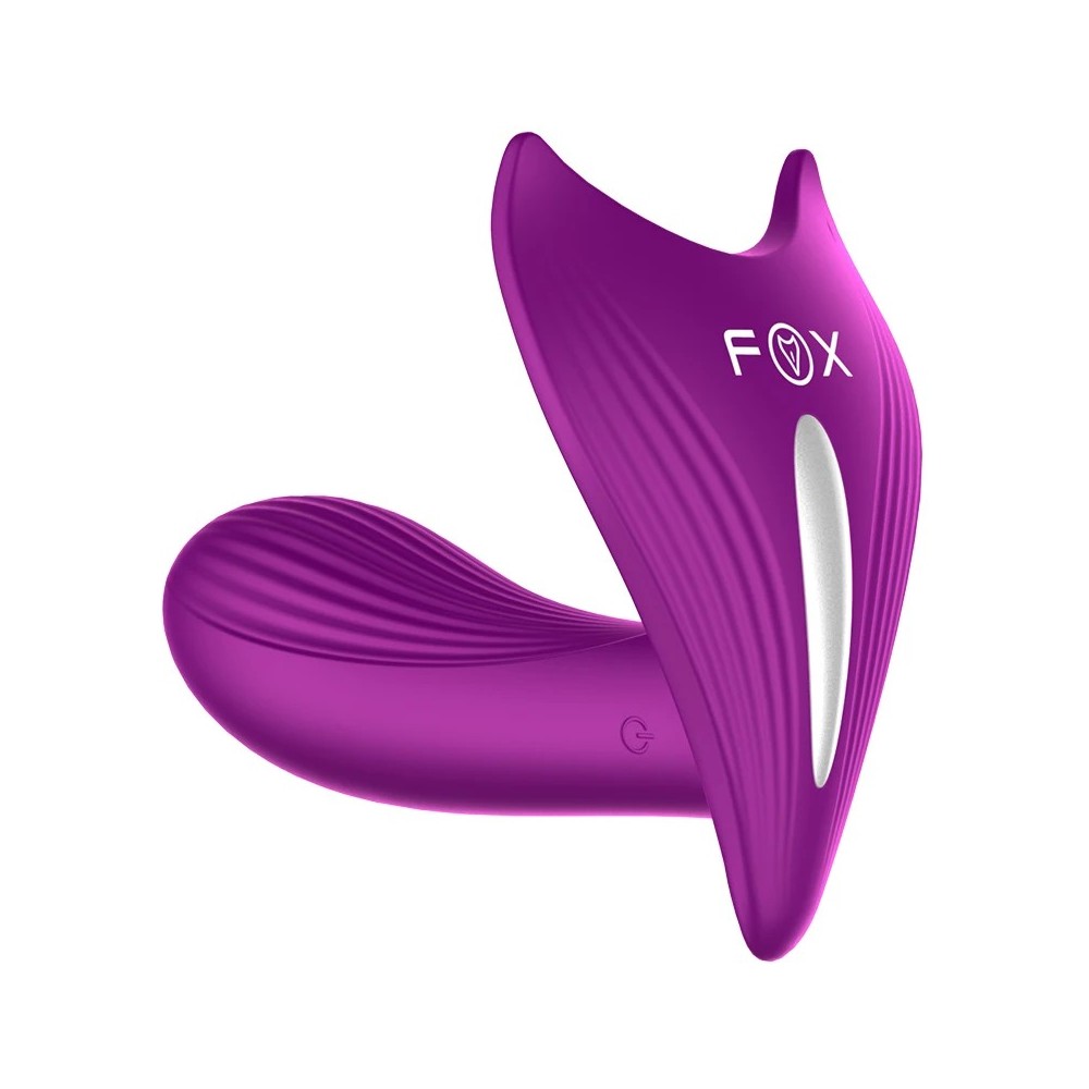 FOX Wireless Remote Control Vibrator Strap On Panties Vibrating Dildo G Spot & Clitoral Vibrators Sex Toys For Woman