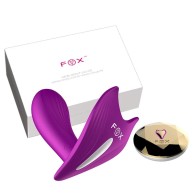 FOX Wireless Remote Control Vibrator Strap On Panties Vibrating Dildo G Spot & Clitoral Vibrators Sex Toys For Woman