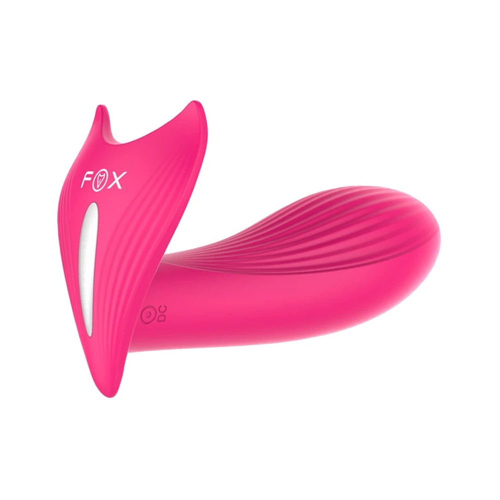 FOX Wireless Remote Control Vibrator Strap On Panties Vibrating Dildo G Spot & Clitoral Vibrators Sex Toys For Woman