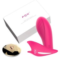 FOX Wireless Remote Control Vibrator Strap On Panties Vibrating Dildo G Spot & Clitoral Vibrators Sex Toys For Woman