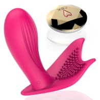 FOX Wireless Remote Control Vibrator Strap On Panties Vibrating Dildo G Spot & Clitoral Vibrators Sex Toys For Woman