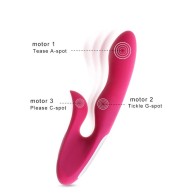 Rechargeable Vibration Motor Sex Toy for Woman Finger Adult Toys Vagina Clitoral G-Spot Vibrator Masturbator