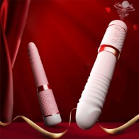 Heating Thrusting Sucking Dildo Vibrator G-spot Telescopic Sex Machine Silicone Realistic Vibrator Women Clitoris Stimulator Toy