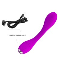 Couple Vibrator 12 Function G-spot and Clitoral Stimulator Bendable C-shaped  Share Vibrations Vibrators Adult Sex Toys