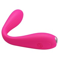 Couple Vibrator 12 Function G-spot and Clitoral Stimulator Bendable C-shaped  Share Vibrations Vibrators Adult Sex Toys