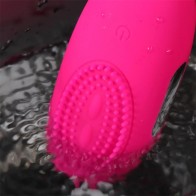 Silicone Vagina Clit Vibrator Women 10 Frequency Breast Vulva and Clitoris Massager with Brush Head Sex Toy for Couple