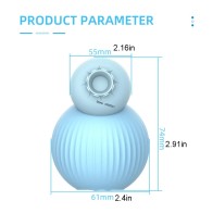 Sonic Clitoris Sucker Stimulator Clitoral Sucking Vibrator Clit Nipple Suction Massager Gourd Shape Cute Oral Sex Toy for Women