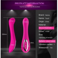 G-spot Dildos Vibrators Touch Mode 7 Speed USB Rechargeable Vibrator Dildo Sex Toy Dildo Massager Women Artificial Penis