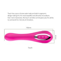 G-spot Dildos Vibrators Touch Mode 7 Speed USB Rechargeable Vibrator Dildo Sex Toy Dildo Massager Women Artificial Penis