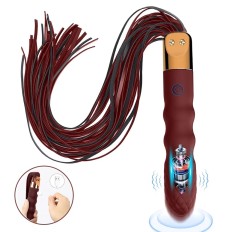 Rechargeable Vibrators Whip For Couple Sex Toy Women G Spot Massager Clitoris Stimulator Anal Plug Flirt Adult Tool