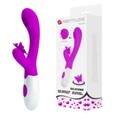 Butterfly 30 Speed Dildo Vibrator for Women Vibrating G Spot Clitoral Vaginal Stimulator Adult Female Intimate Sex Toy