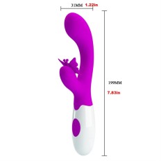 Butterfly 30 Speed Dildo Vibrator for Women Vibrating G Spot Clitoral Vaginal Stimulator Adult Female Intimate Sex Toy