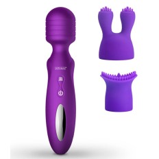 12 Speed Powerful Magic AV Wand Sex Massager Heating Rotate Vibrator G Spot Clitoris Stimulator for Women