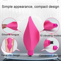 Finger Sleeve Vibrators 10 Function Clit Stimulator Shell Shape Sex Toys for Woman Clitoris Stimulator Vagina Massage Finger Cap