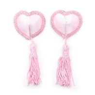 Sexy Women Milk Paste Tassel Heart Shape Sequin decorate Paste Breast Bra Nipple Cover Adhesive erotic lingerie Sticks