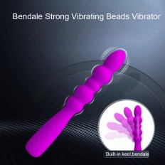 Bendable Dildos Vibrating Anal Beads Vibrator G-spot Vibrators Sex Toy Couples