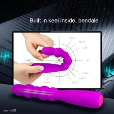 Bendable Dildos Vibrating Anal Beads Vibrator G-spot Vibrators Sex Toy Couples