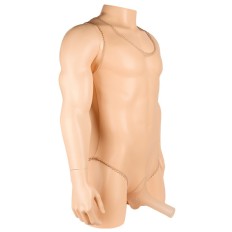 Sexy Men Erotic Sheer Bodysuit ultra-thin Transparent sissy Body Stock