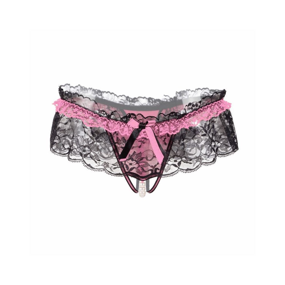 Women's Sexy Thong Lace Panties Underwear One-Size Sexy Lingerie 3 Pcs