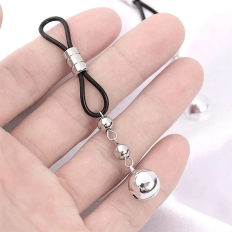 Adjustable Nipple Clamps for Women Metal Fake Nipple Piercing Nipple Accessories Nipple Rings Faux Pendant