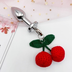 Woman Sexy Adjustable Nipple Clip Christmas Woolen Yarn Cherry Breast Adult Fetish  Flirting Anal Couple Sex Toy