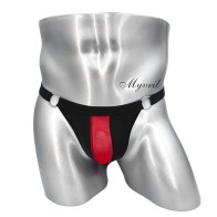 Strap Brief G-String Thongs Men Mesh Open Butt Thong Lingerie Breathable Underwear Low Waist Backless Gay Pouch Briefs