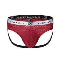 Mesh Men Sexy Underwear Thong Jockstrap Sissy Panties Penis Pouch T-Back Lingerie Hombre Elastic Underpants