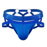 Men's Sexy G String Thongs Erotic Bondage Jockstrap Underwear Bulge Pouch Strap Lingerie Hollow Out O Ring Underpants Hombre