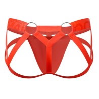 Men's Sexy G String Thongs Erotic Bondage Jockstrap Underwear Bulge Pouch Strap Lingerie Hollow Out O Ring Underpants Hombre