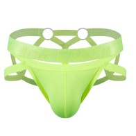 Men's Sexy G String Thongs Erotic Bondage Jockstrap Underwear Bulge Pouch Strap Lingerie Hollow Out O Ring Underpants Hombre